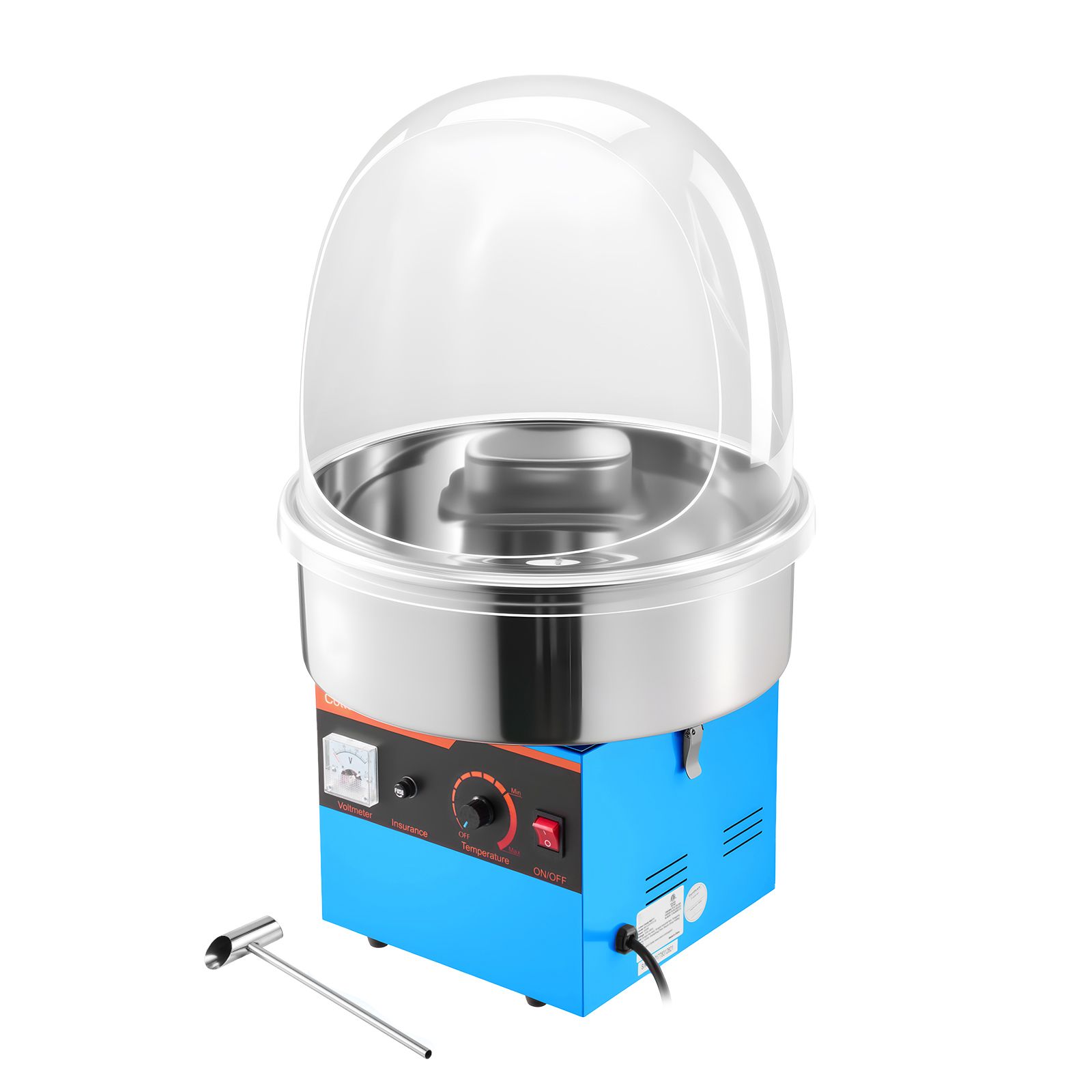 Candy Floss Machine Commercial - Electric Cotton Candy Machine, 1000W Electric