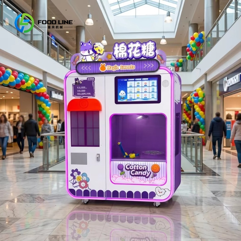 Candy Floss Machine Commercial - Customized Fully Automatic Smart Cotton Candy