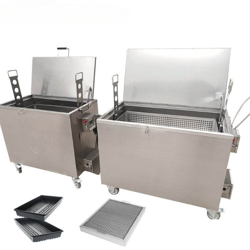 Commercial Kitchen Grease Cleaner - Heating dipped stainless steel commercial soaking