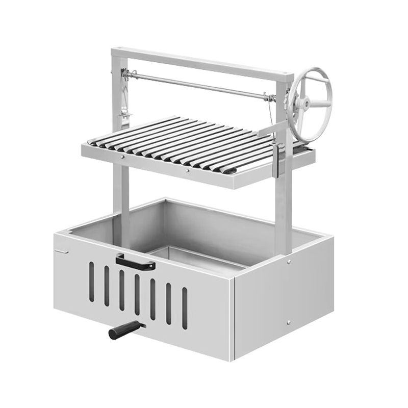 Pizza Conveyor Oven - Stainless Steel Countertop Charcoal Grill with