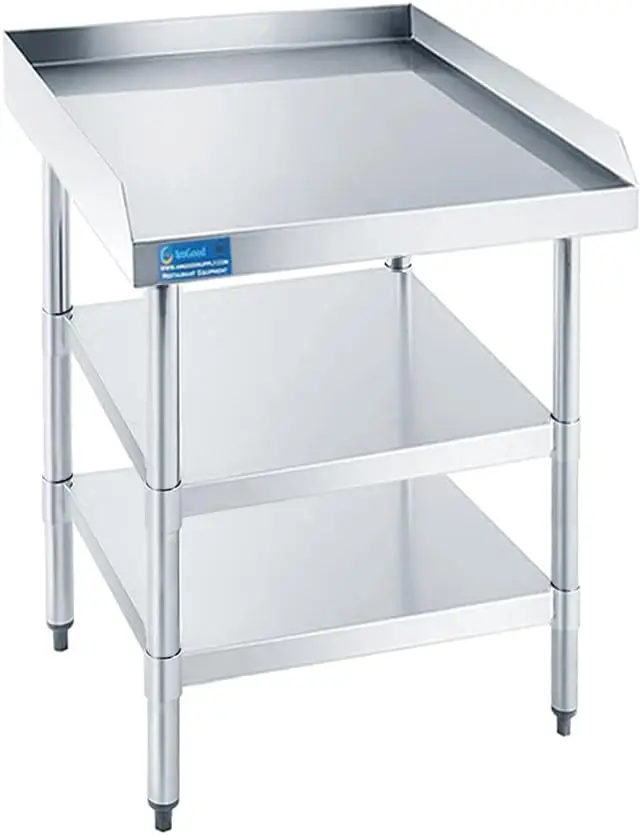 Commercial Work Table with Bac - Commercial Kitchen Backsplash ulasan dan harga