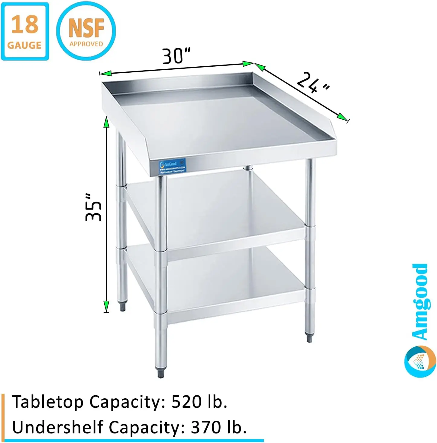 Commercial Work Table with Bac - Commercial Kitchen Backsplash ulasan dan harga