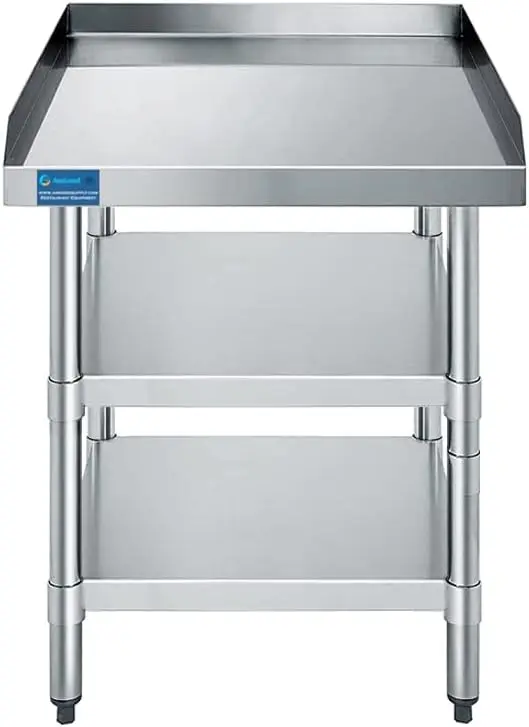 Commercial Work Table with Bac - Commercial Kitchen Backsplash ulasan dan harga