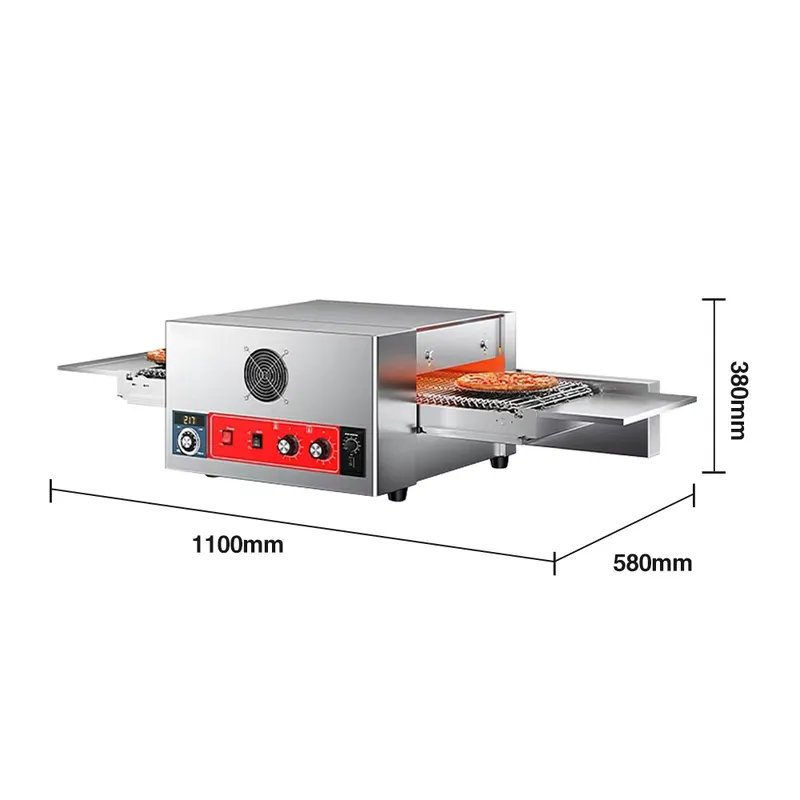 2026 Hot！ Conveyor Belt Pizza  - Pizza Conveyor Oven ulasan dan harga