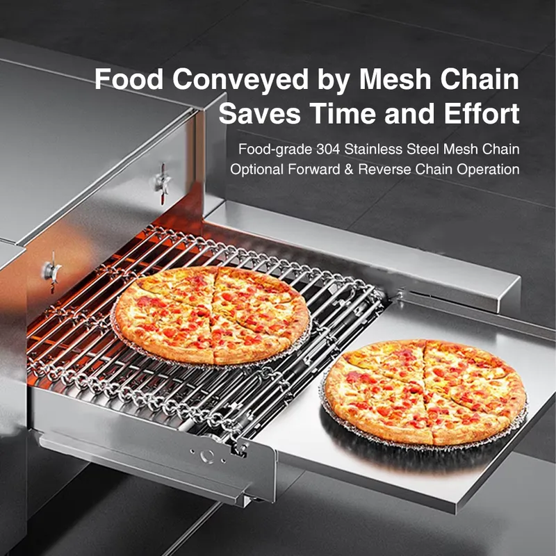 2026 Hot！ Conveyor Belt Pizza  - Pizza Conveyor Oven ulasan dan harga