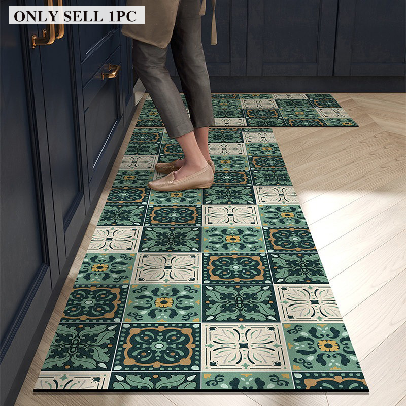 Kitchen Carpet Waterproof PVC  - Commercial Kitchen Tile ulasan dan harga