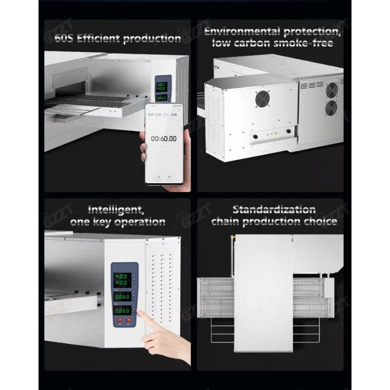 Intelligent Electric  Conveyor - Pizza Conveyor Oven ulasan dan harga