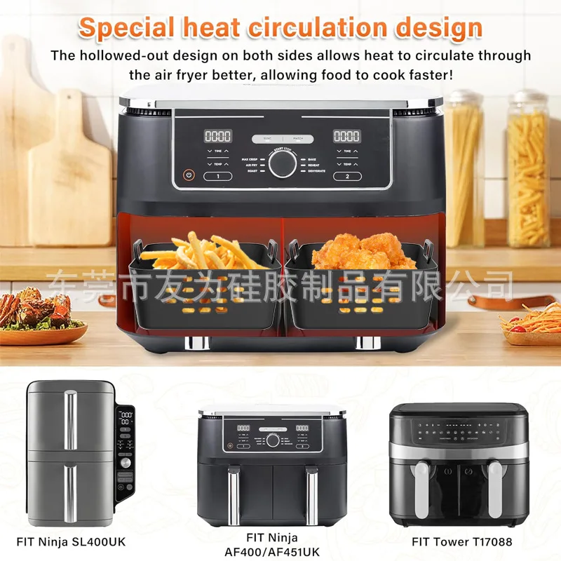 New Air Fryer Silicone Liners  - Pizza Conveyor Oven ulasan dan harga