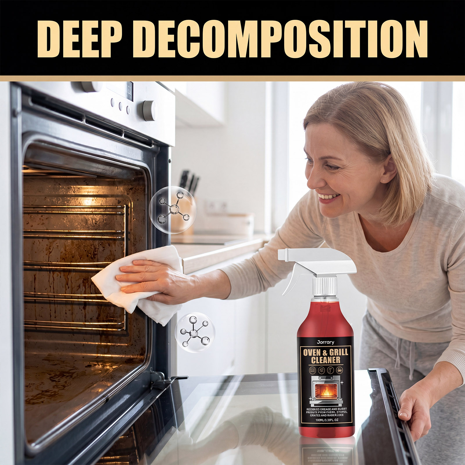 Oven Grill Degreaser Spray Hea - Commercial Kitchen Grease Cleaner ulasan dan harga