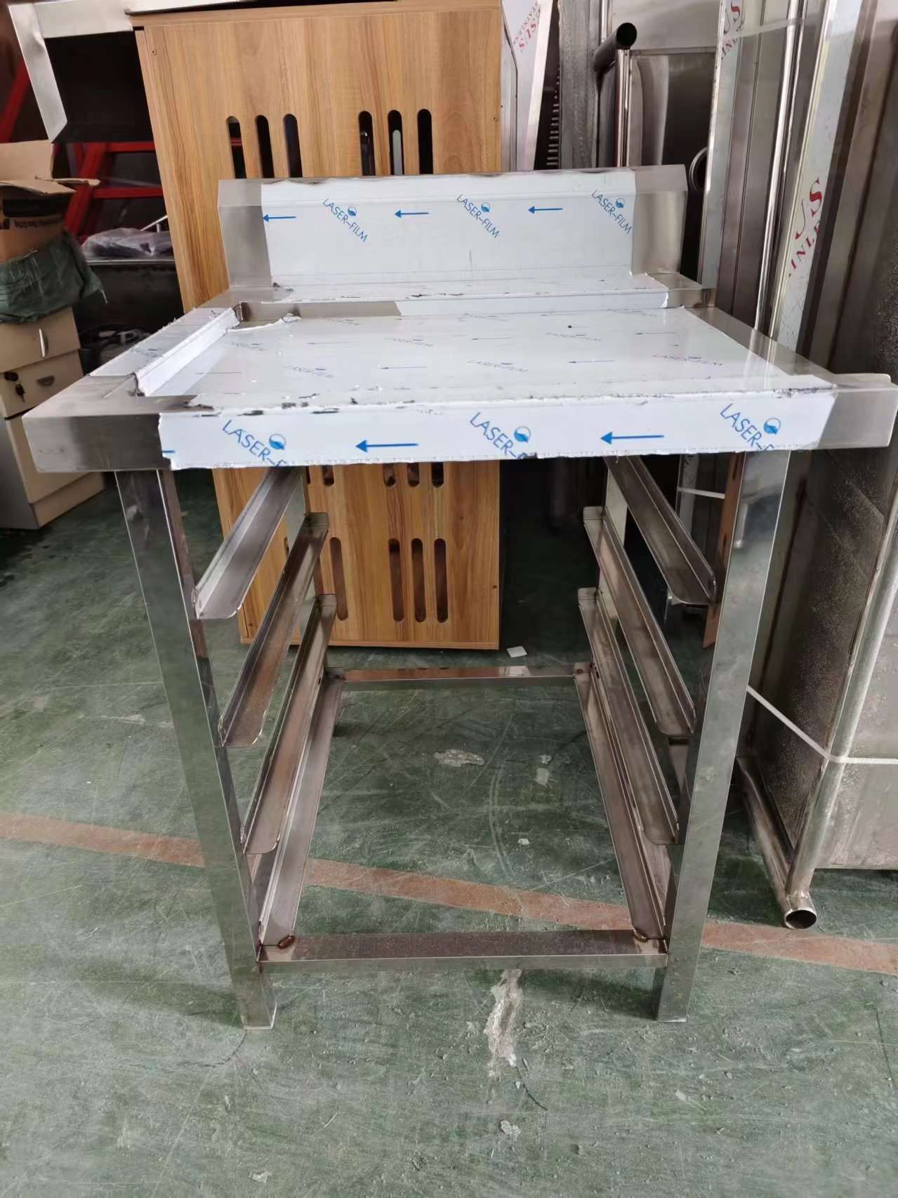 Commercial Premium Storage Rac - Commercial Dishwasher Table ulasan dan harga