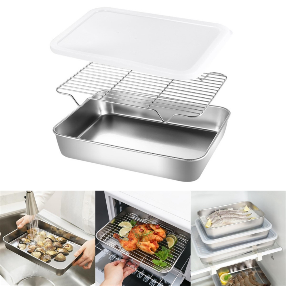 Stainless Steel Baking Pan Tra - Pizza Conveyor Oven ulasan dan harga