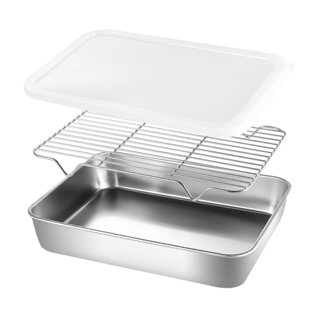 Stainless Steel Baking Pan Tra - Pizza Conveyor Oven ulasan dan harga