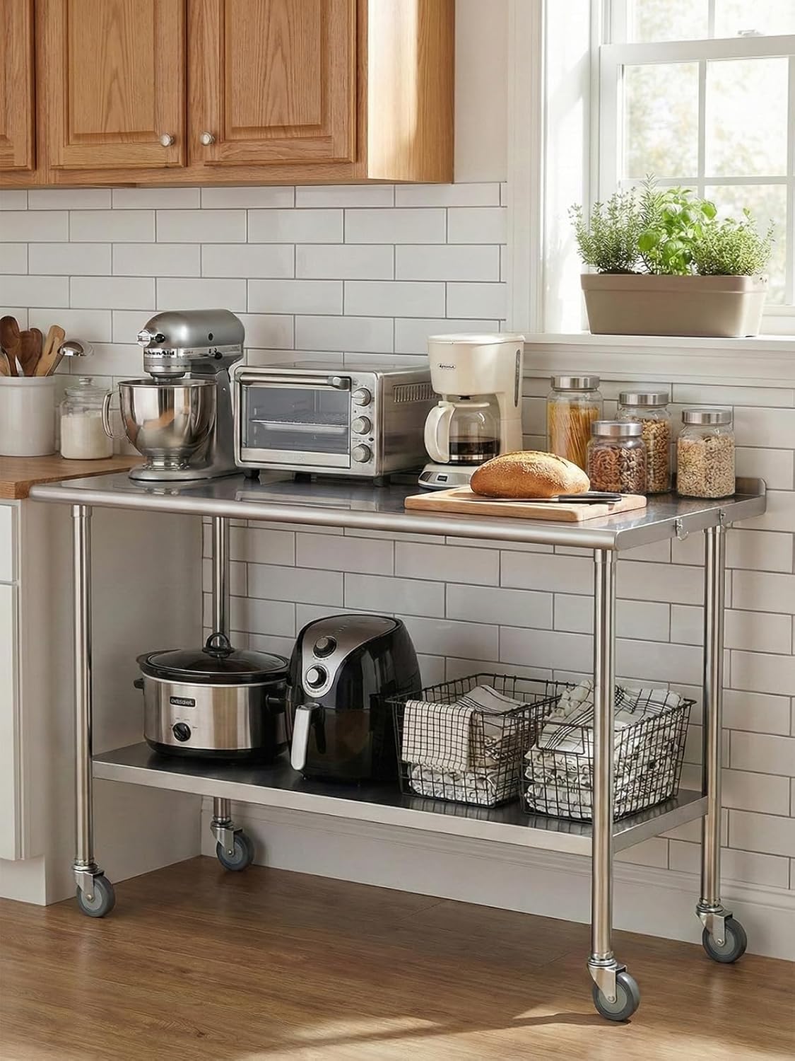 NSF Certified Stainless Steel  - Commercial Kitchen Backsplash ulasan dan harga