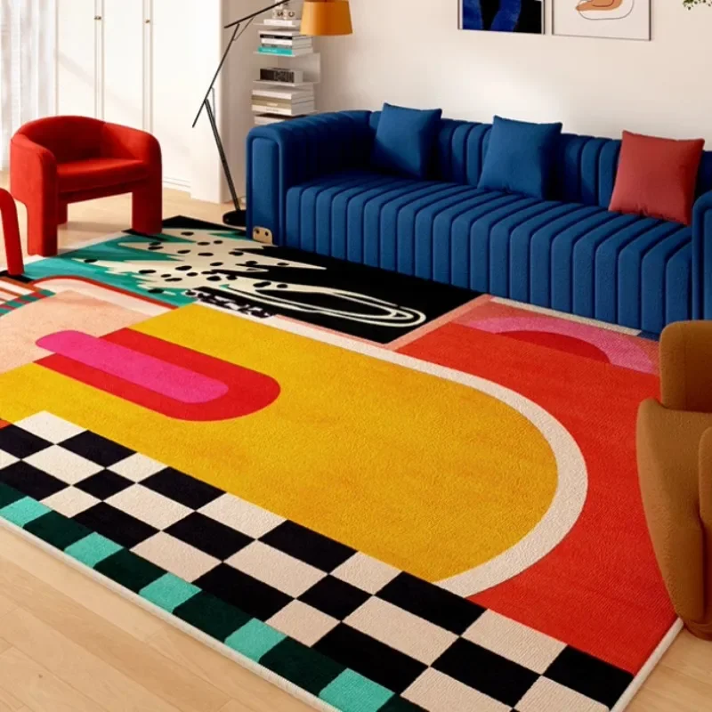 Living Room Carpet Art Irregul - Commercial Dishwasher Table ulasan dan harga