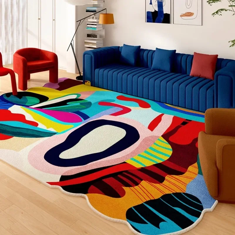 Living Room Carpet Art Irregul - Commercial Dishwasher Table ulasan dan harga