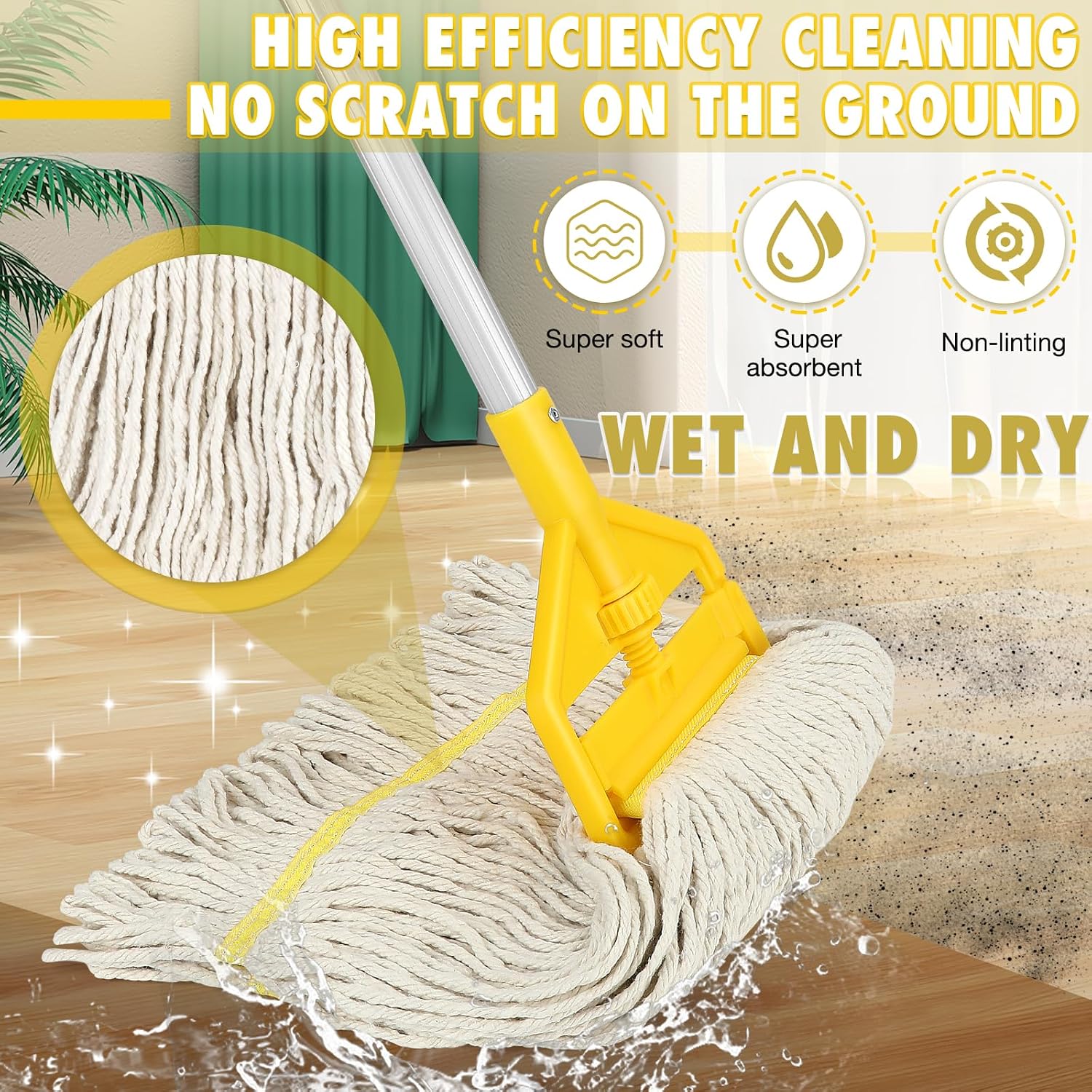 Commercial Mop Heavy Duty Indu - Commercial Kitchen Tile ulasan dan harga