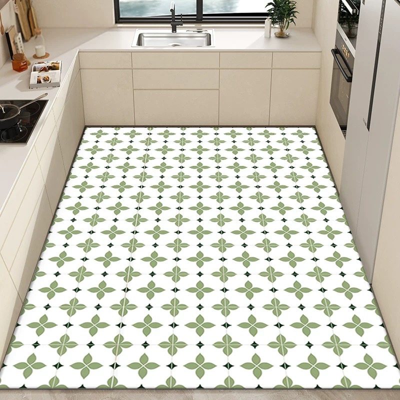 Kitchen Carpet PVC Waterproof  - Commercial Kitchen Tile ulasan dan harga