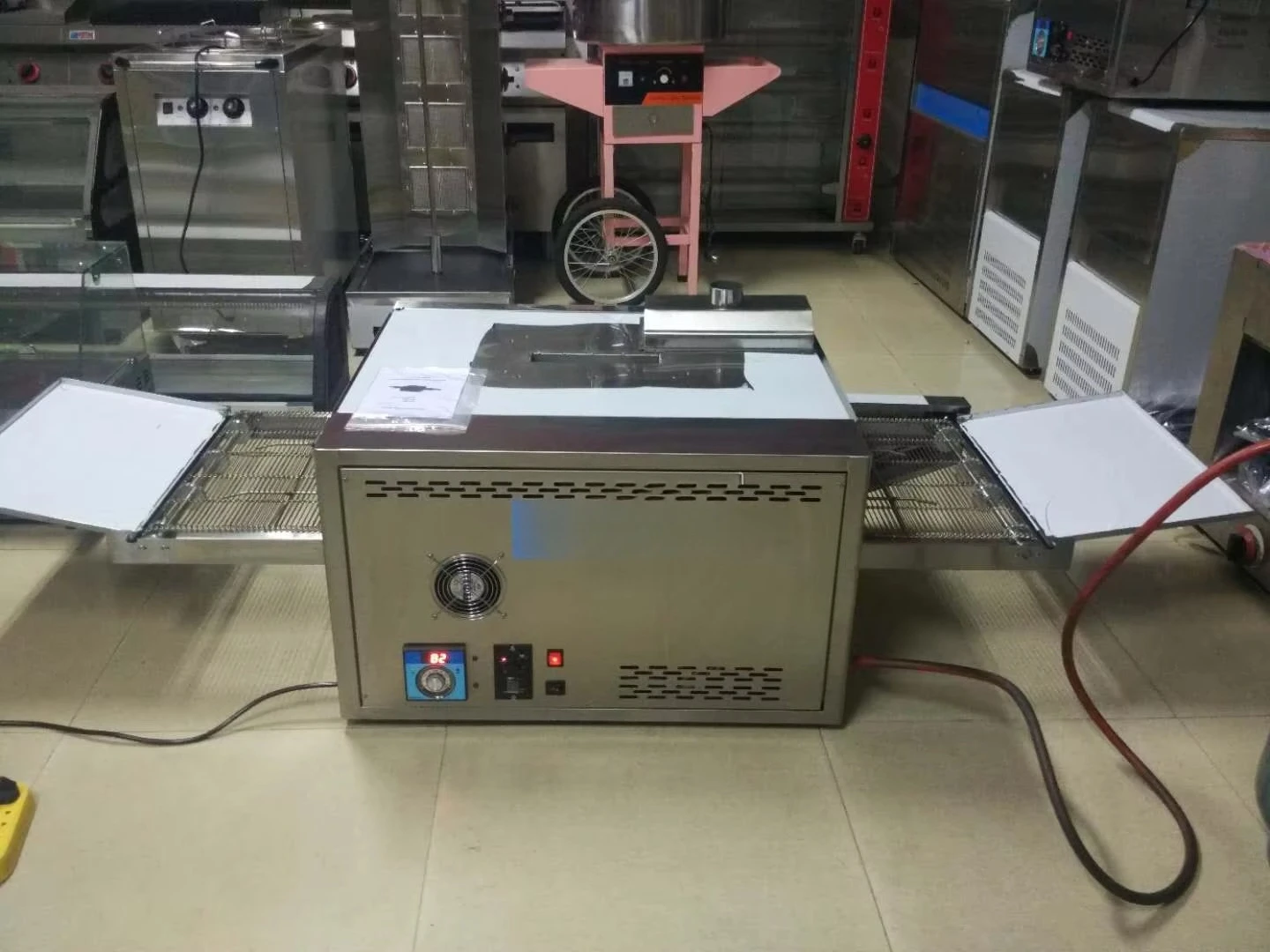 2-Deck Gas Convection Conveyor - Pizza Conveyor Oven ulasan dan harga