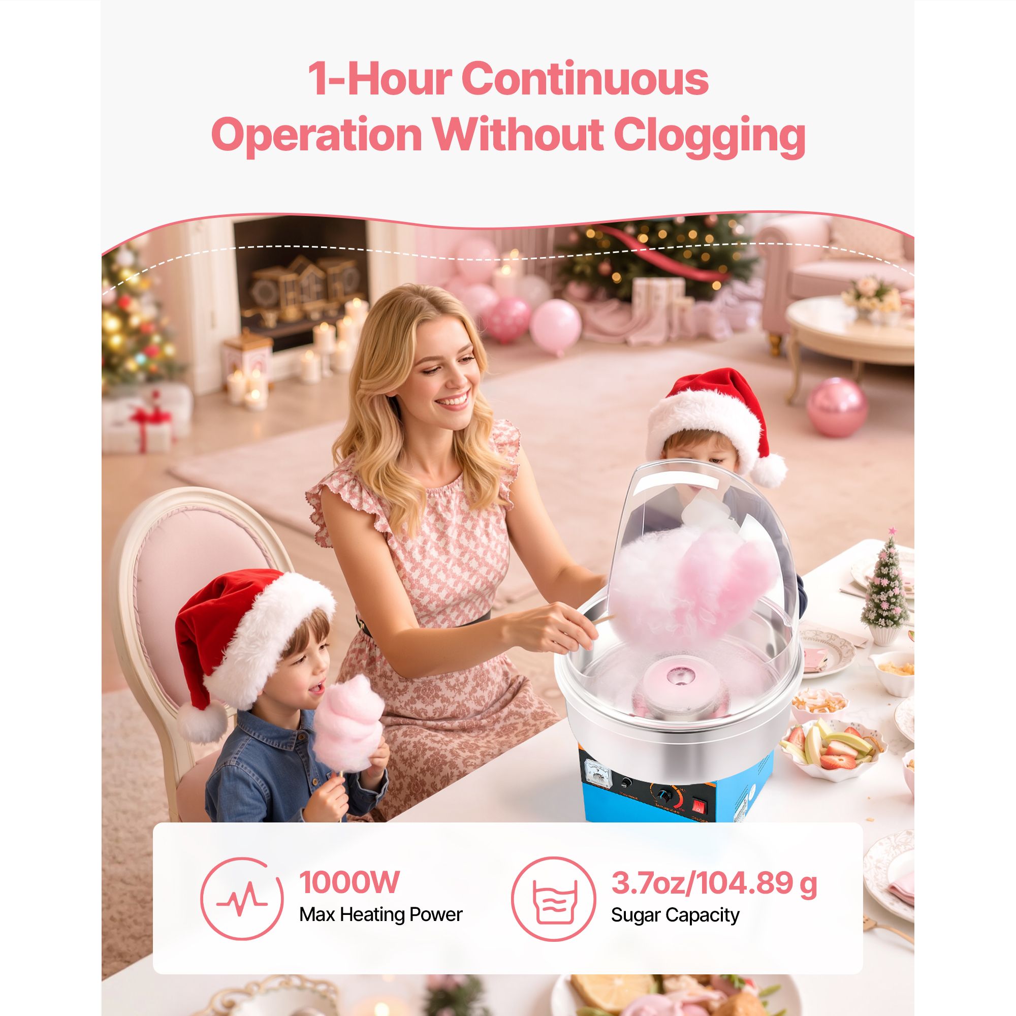 Electric Cotton Candy Machine, - Candy Floss Machine Commercial ulasan dan harga