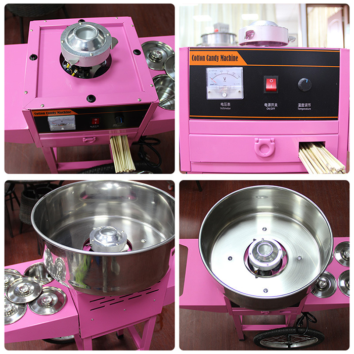 Commercial Electric Automatic  - Candy Floss Machine Commercial ulasan dan harga