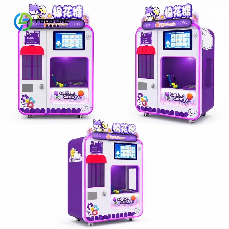 Customized Fully Automatic Sma - Candy Floss Machine Commercial ulasan dan harga