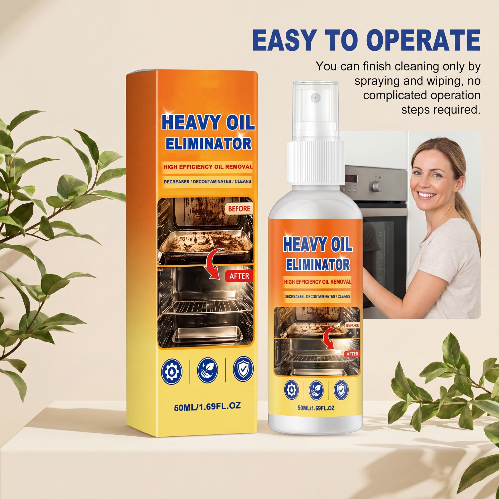 Kitchen Grease Cleaning Spray  - Commercial Kitchen Grease Cleaner ulasan dan harga