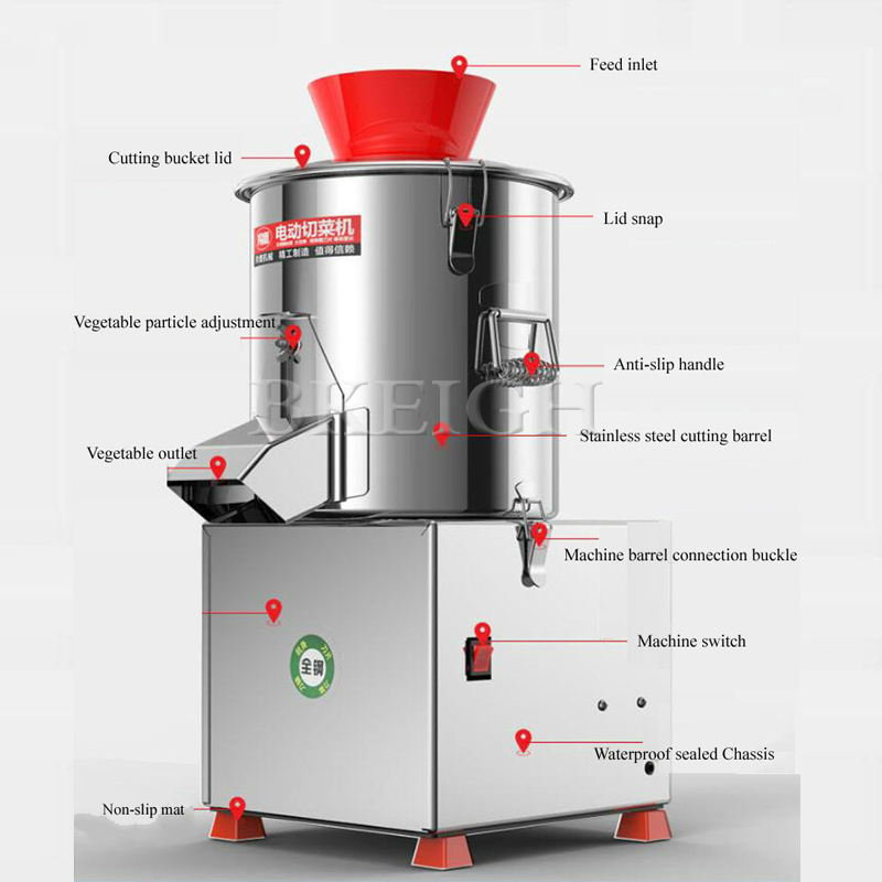 Electric Vegetable Cutter Comm - Commercial Kitchen Mixer ulasan dan harga