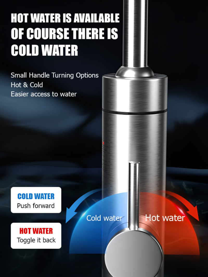 Bathroom Electric Faucet Fast  - Commercial Kitchen Mixer ulasan dan harga