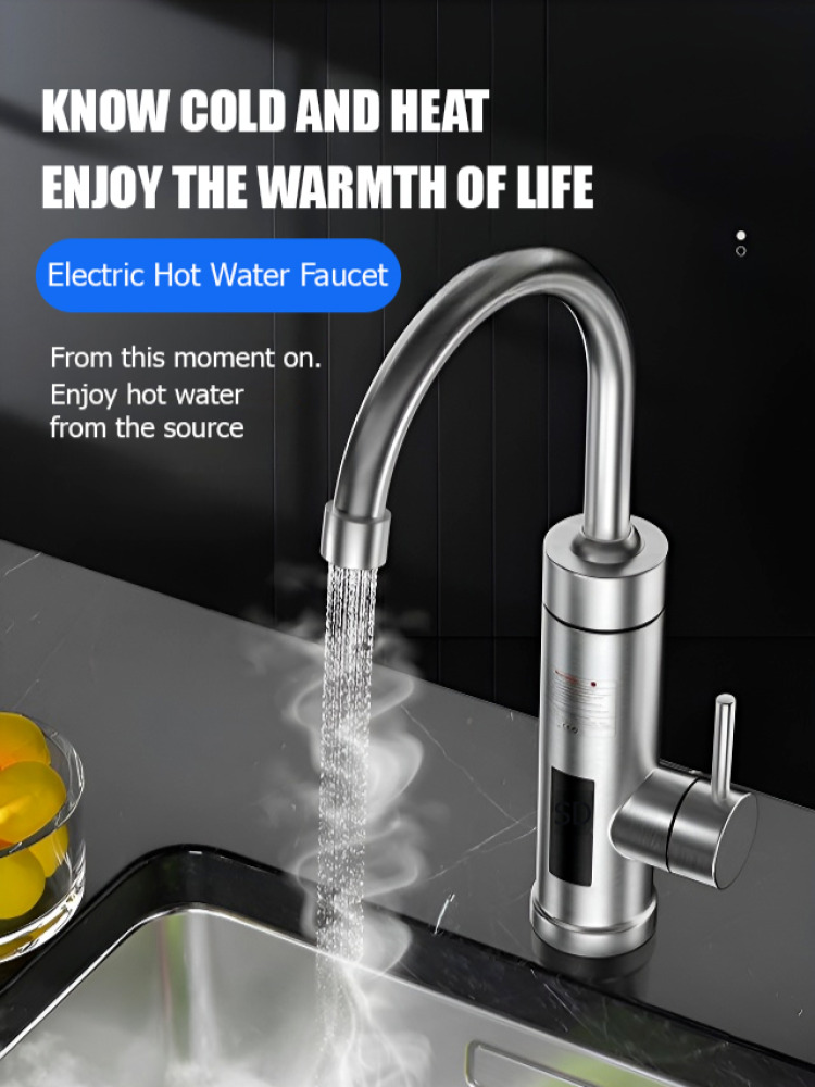 Bathroom Electric Faucet Fast  - Commercial Kitchen Mixer ulasan dan harga