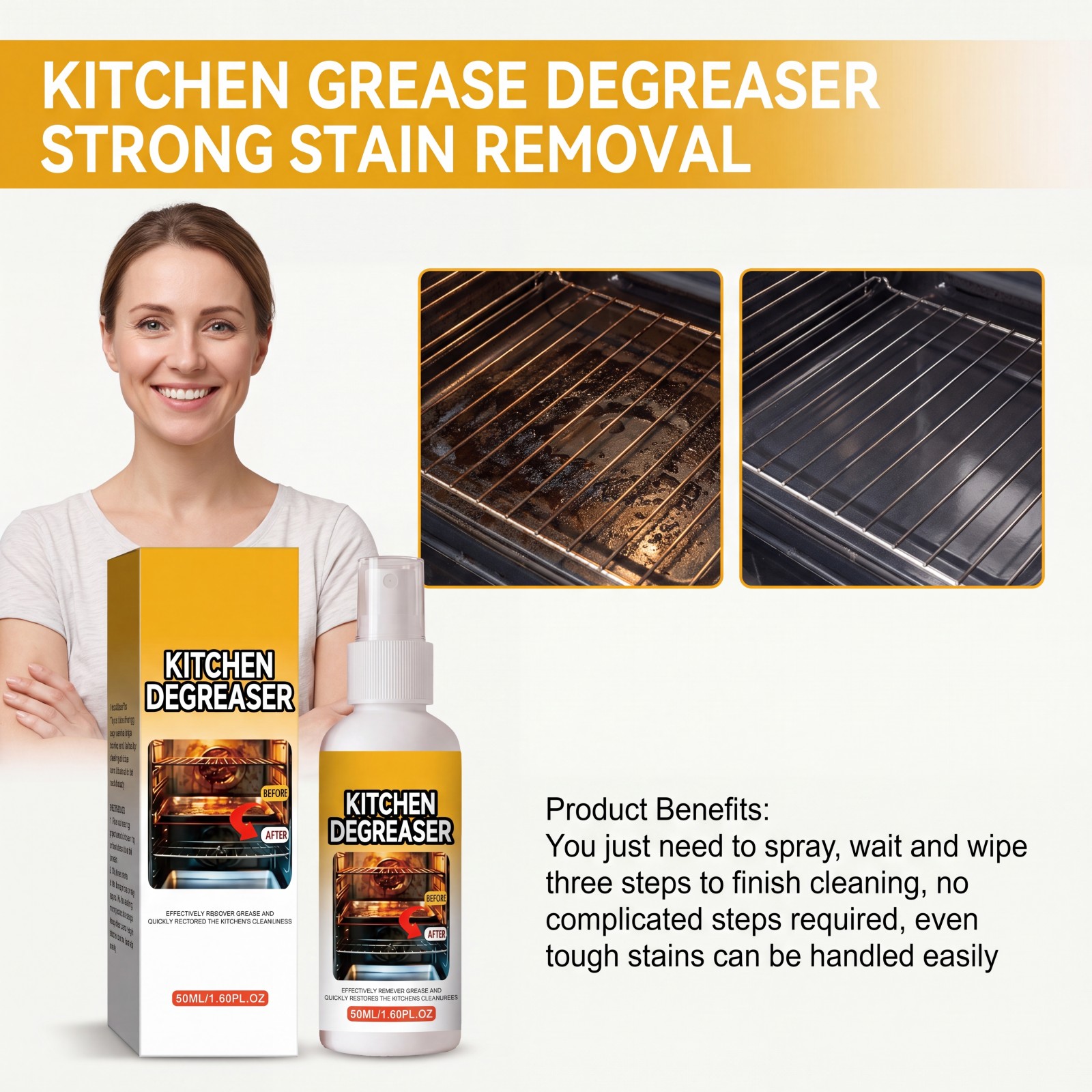 Kitchen Grease Degreaser Clean - Commercial Kitchen Grease Cleaner ulasan dan harga