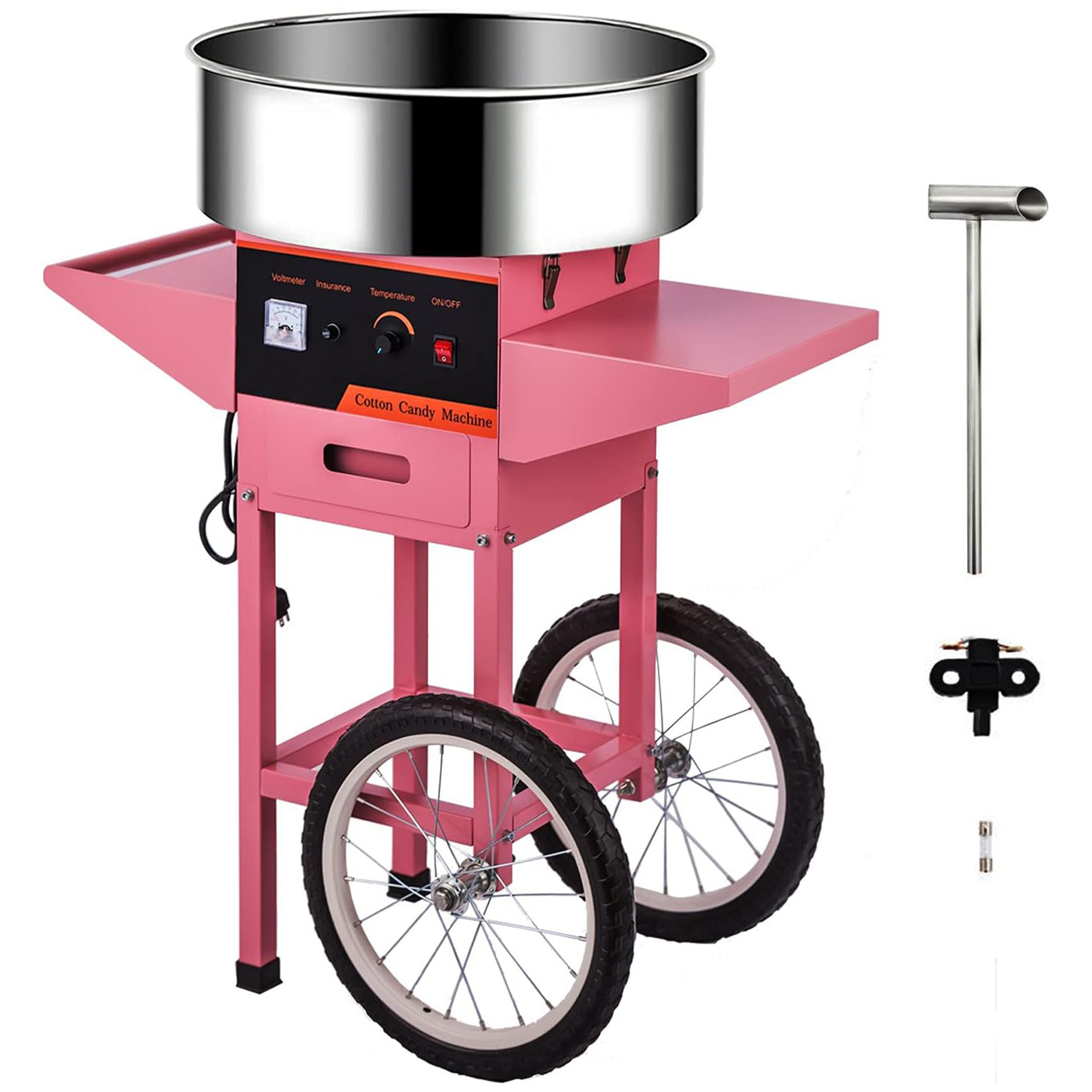 Commercial Pink Cotton Candy M - Candy Floss Machine Commercial ulasan dan harga