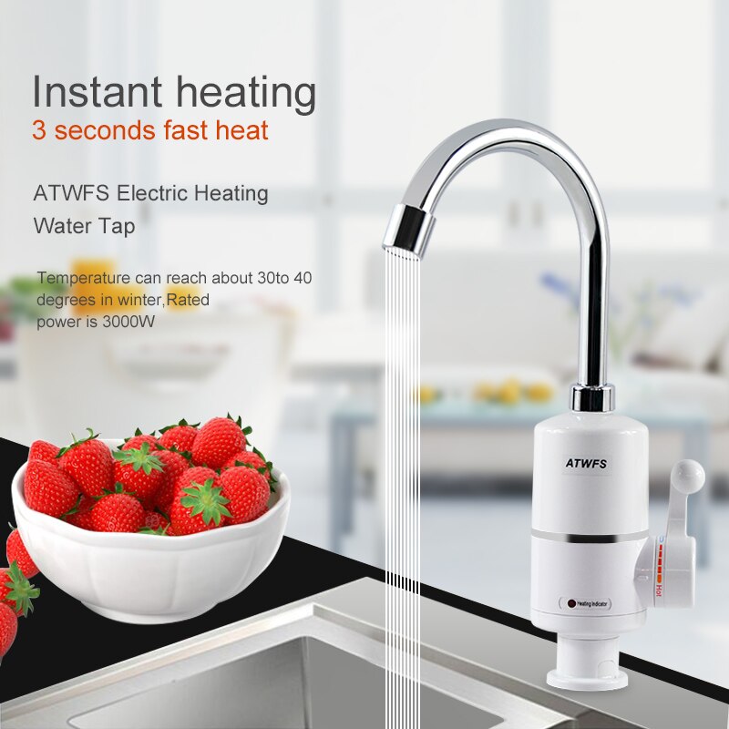 ATWFS Tankless Electric Newest - Commercial Kitchen Mixer ulasan dan harga