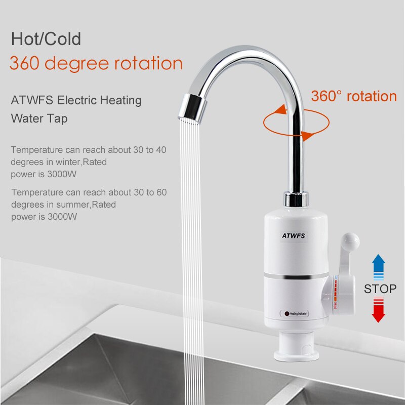 ATWFS Tankless Electric Newest - Commercial Kitchen Mixer ulasan dan harga