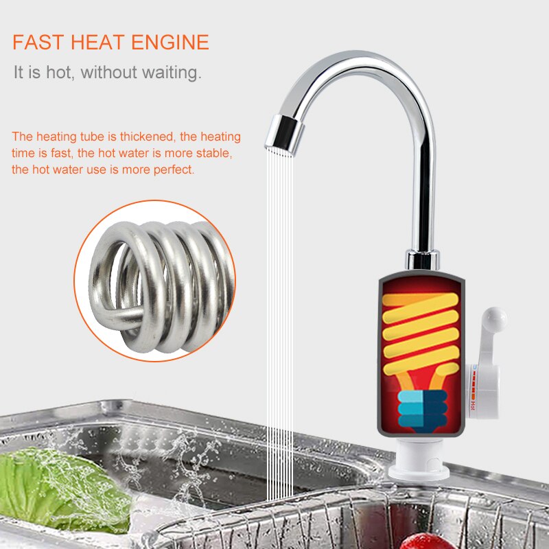 ATWFS Tankless Electric Newest - Commercial Kitchen Mixer ulasan dan harga