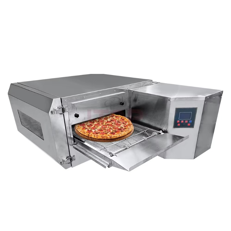 Commercial Chain Conveyor Tunn - Pizza Conveyor Oven ulasan dan harga