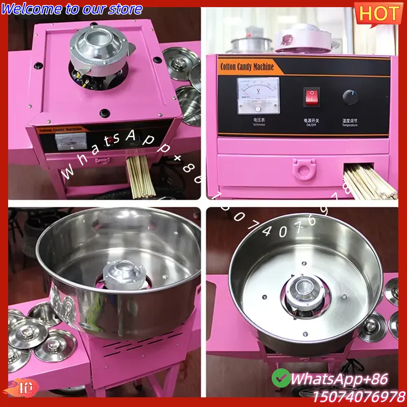 2026 Commercial Electric Autom - Candy Floss Machine Commercial ulasan dan harga