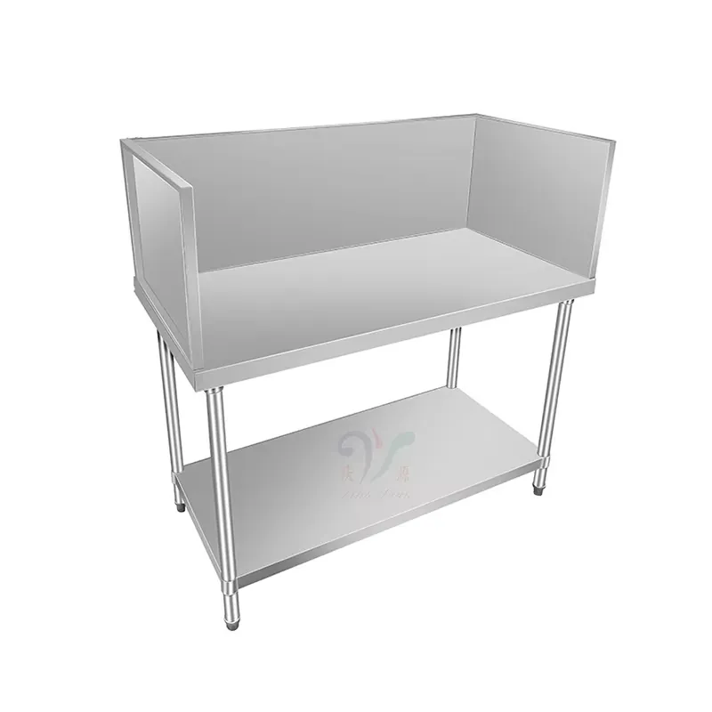 304 Stainless Steel Metal Prep - Commercial Kitchen Backsplash ulasan dan harga