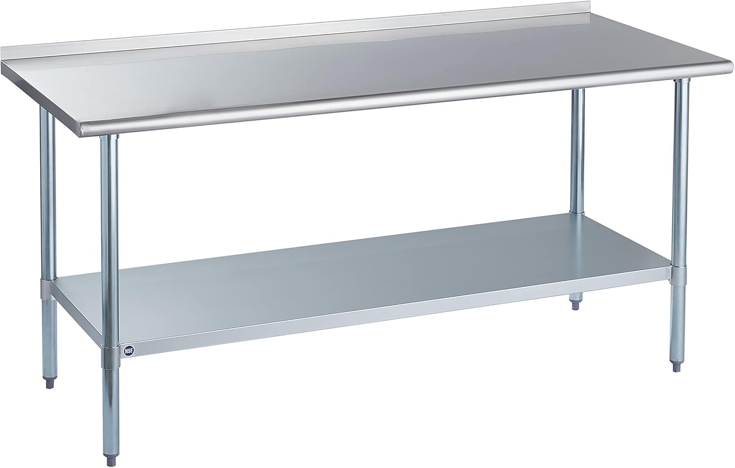 Stainless Steel Table for Prep - Commercial Kitchen Backsplash ulasan dan harga