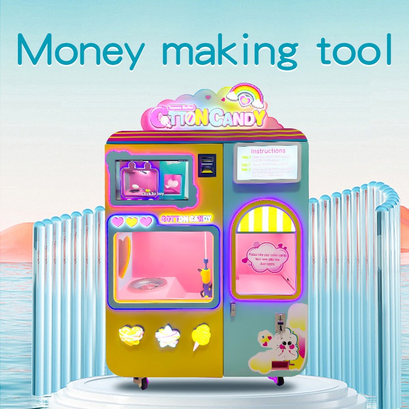FL Customized Fully Automatic  - Candy Floss Machine Commercial ulasan dan harga