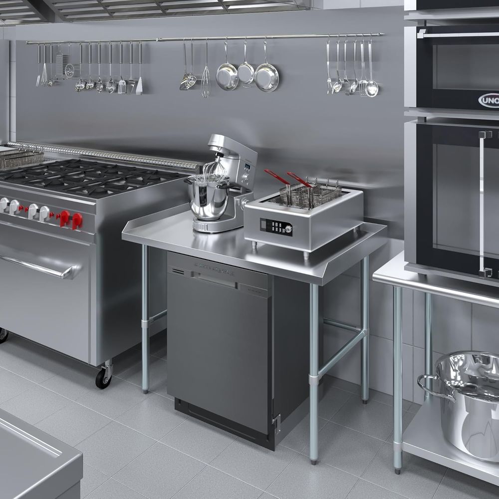 Commercial Work Table Open Bas - Commercial Kitchen Backsplash ulasan dan harga