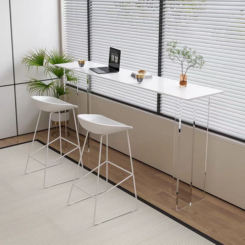 Nordic Luxury Bar Table Solid  - Commercial Kitchen Tile ulasan dan harga
