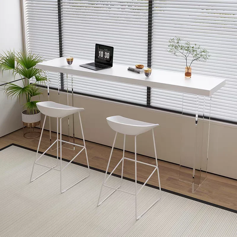 Nordic Luxury Bar Table Solid  - Commercial Kitchen Tile ulasan dan harga