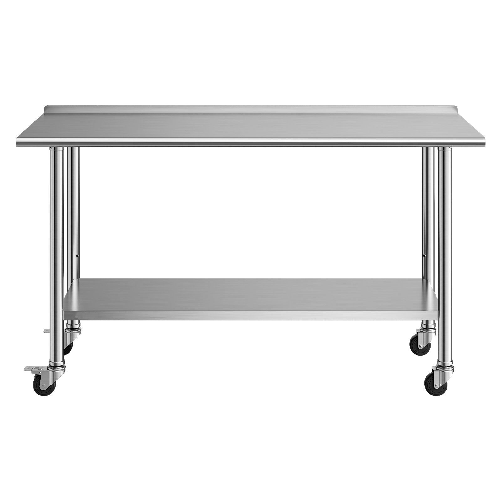 Stainless Steel Work Table, 24 - Commercial Kitchen Backsplash ulasan dan harga