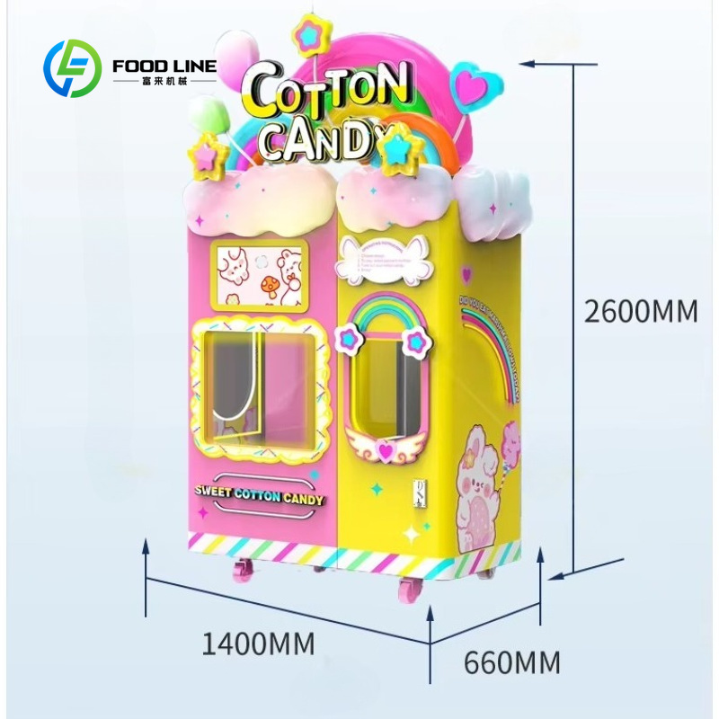Customized Cotton Candy Vendin - Candy Floss Machine Commercial ulasan dan harga