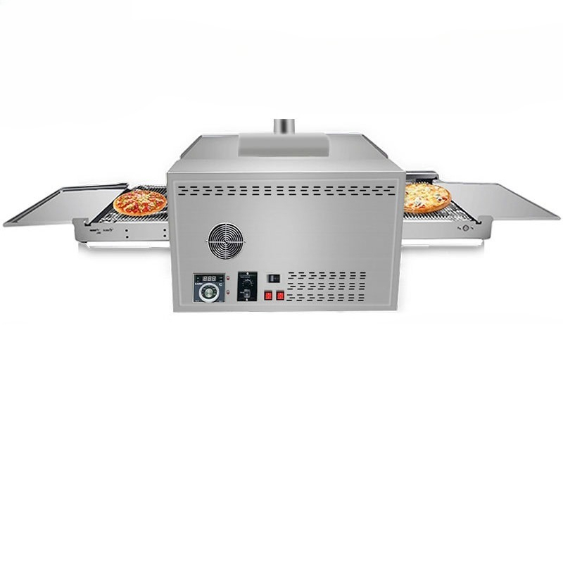 New Gas Fired Conveyor Belt Pi - Pizza Conveyor Oven ulasan dan harga