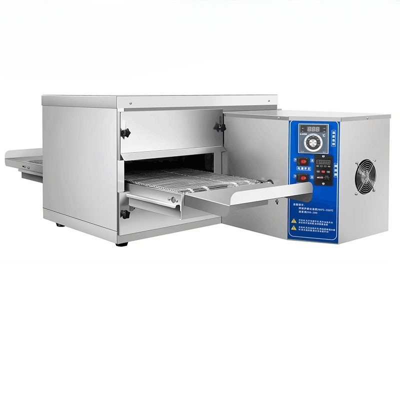 New Gas Fired Conveyor Belt Pi - Pizza Conveyor Oven ulasan dan harga